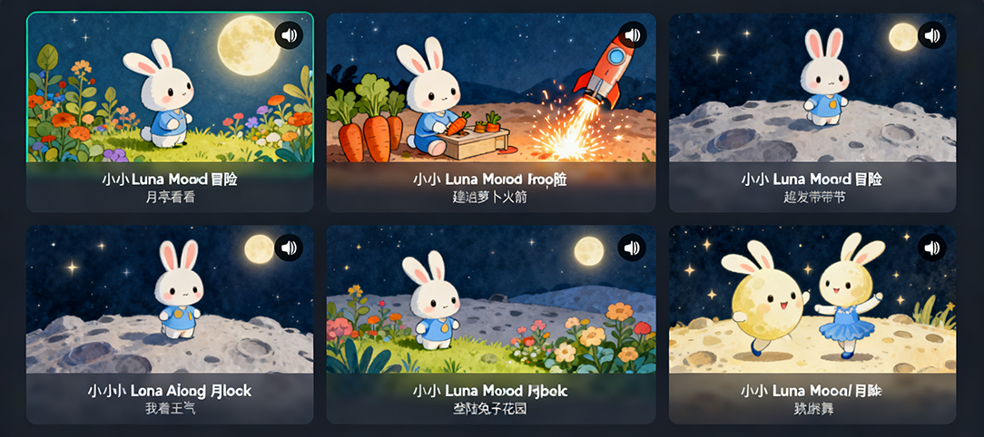 Complete storybook preview