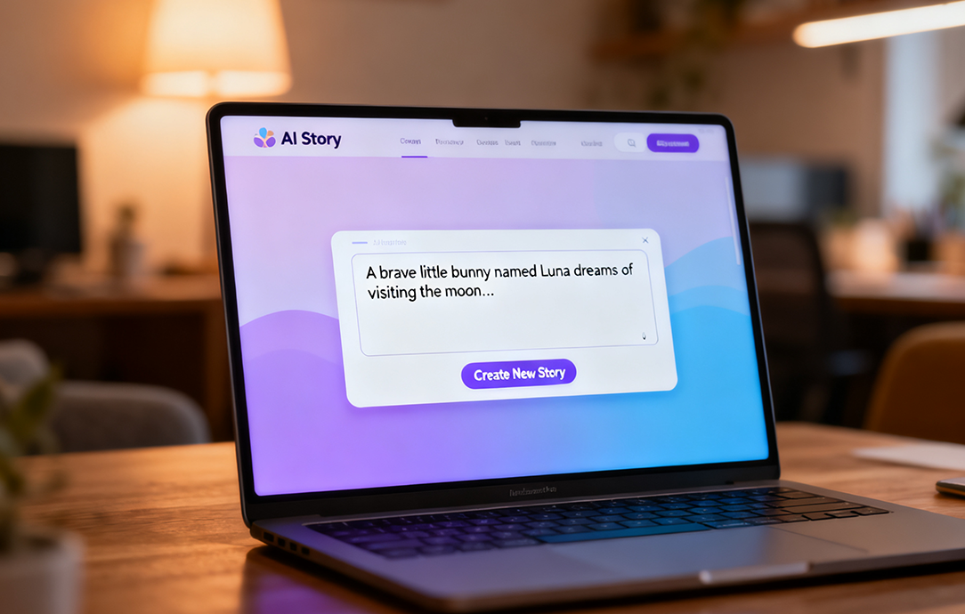 Creating story interface